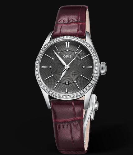 Oris Artelier Date Diamonds 28mm Replica Watch 01 561 7722 4953-07 5 14 63FC